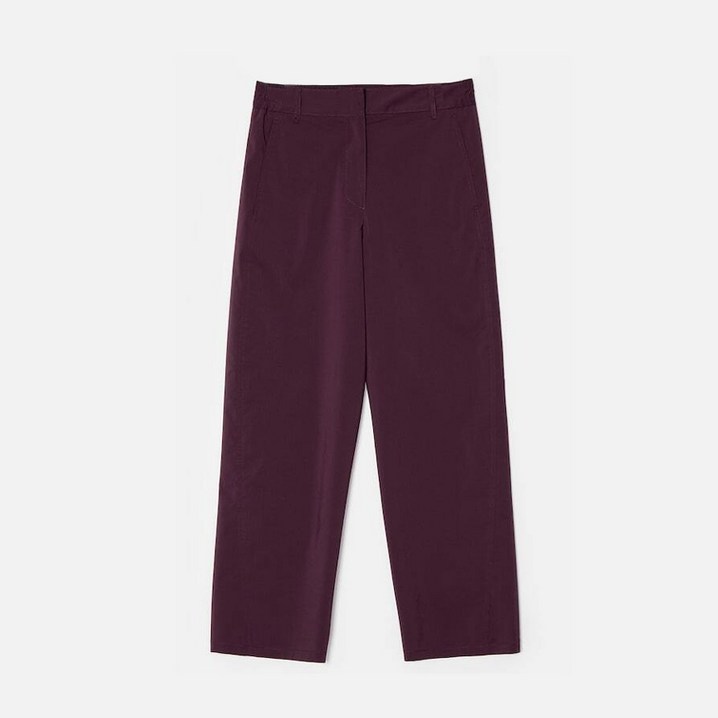BEANPOLE 빈폴 레이디스 와인 밴딩 와이드 배기핏 팬츠 BF0621U11Z