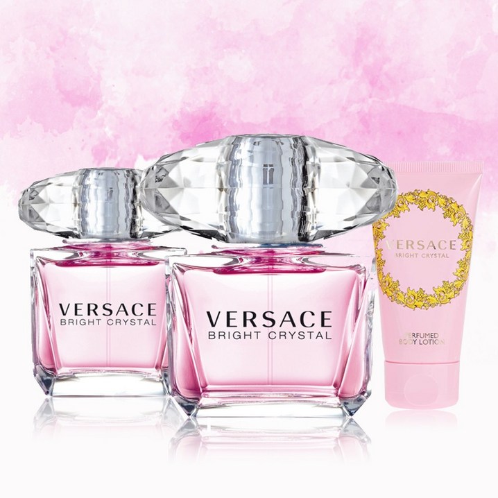 베르사체 브라이트 크리스탈 30ml 90ml 바디로션 세트 베르사체 브라이트 크리스탈 30ml 90ml 바디로션 세트