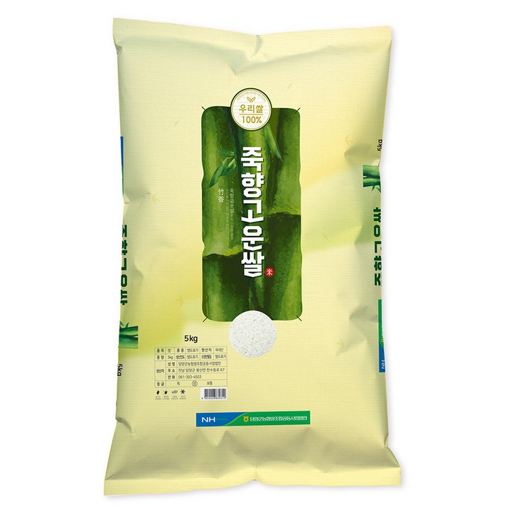 담양군농협 죽향 고운 쌀
