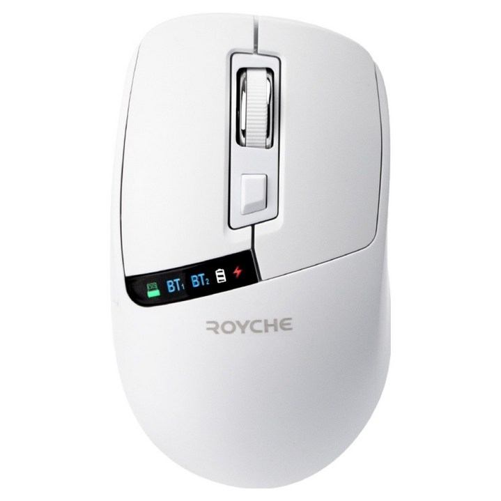 로이체 충전식 저소음 멀티페어링 블루투스 무선 마우스 RX-710TR
