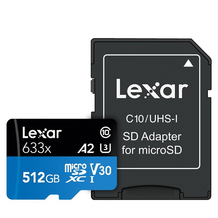 렉사 메모리 카드 SD 마이크로 고프로 블랙박스 HighPerformance microSDXC UHSI 633배속 렉사 메모리 카드 SD 마이크로 고프로 블랙박스 HighPerformance microSDXC UHSI 633배속