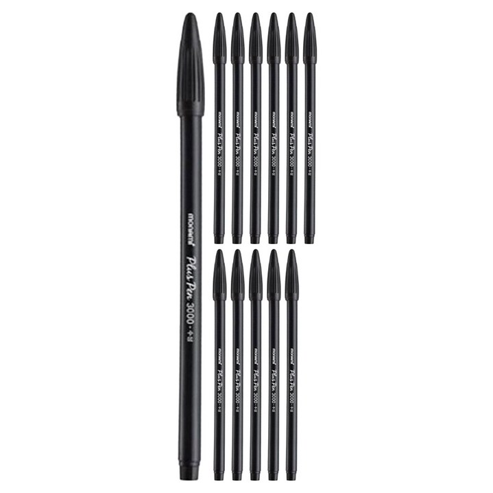 모나미 플러스펜 3000 DZ 0.4mm 12p