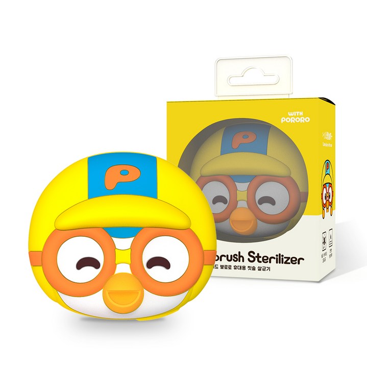 맥스테일 위드 뽀로로 휴대용 칫솔살균기 PTS01