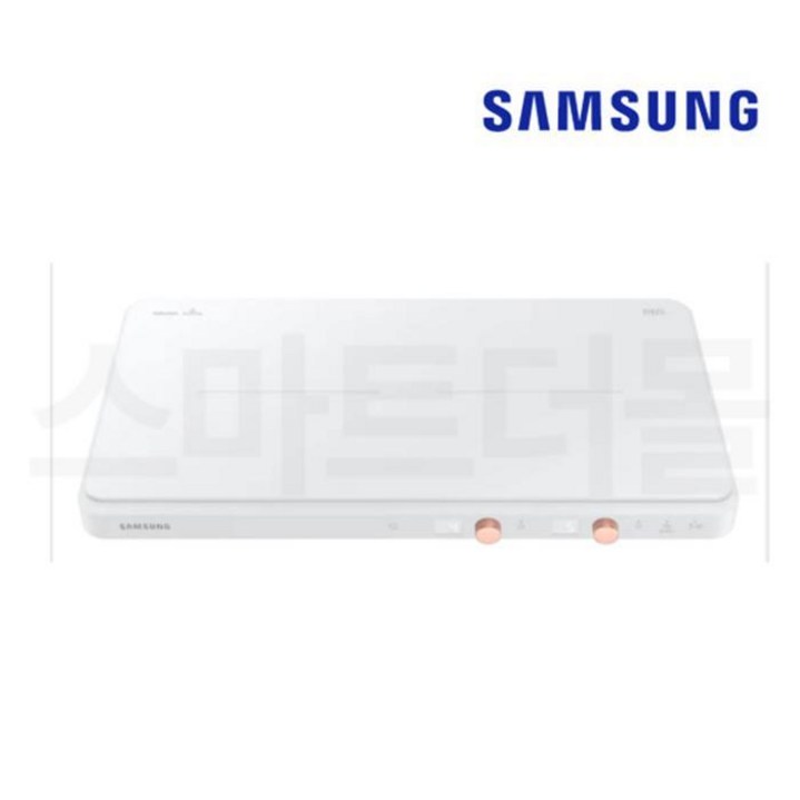 삼성 더플레이트 인덕션 2구 화이트 프리스탠딩 이동식 무설치