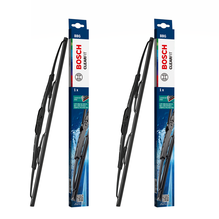 아반떼AD 650mm + 400mm 보쉬 클리어핏 Clearfit 와이퍼 2P