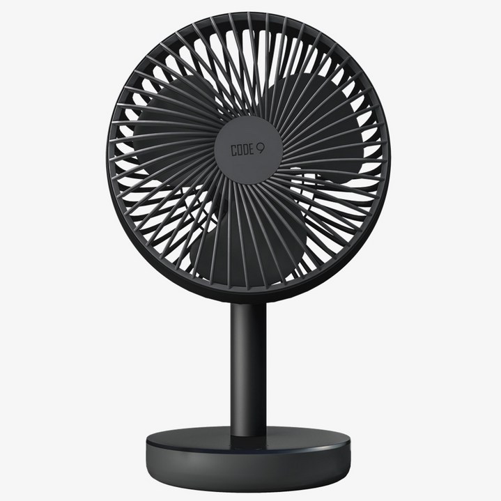 코드나인 탁상용선풍기 무선 BLDC 저소음 충전 USB 가정용 사무실 선풍기 FAN190-ST, 그레이, 코드나인 FAN190