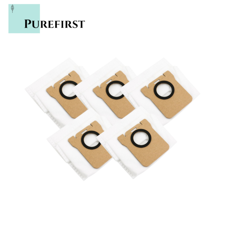 퓨어퍼스트 샤오미 로봇청소기 X10+ X20+ 드리미 L10s Ultra L20 Ultra 먼지봉투 호환, 5개, dustbag