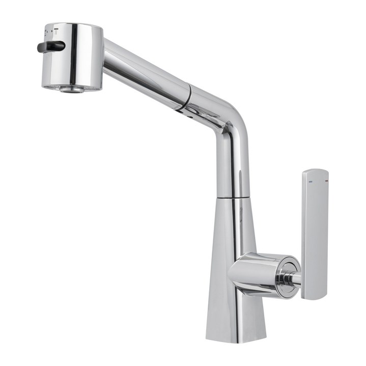 비욘드퍼니싱 국산 원홀 싱크대 주방수전, 1세트