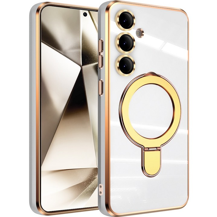 갤럭시s25 s24 맥세이프 호환 휴대폰핑거링 거치대 케이스