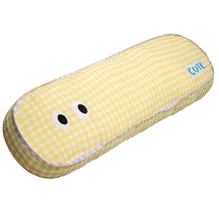 아이라 말랑 대형 롱 안고자는 바디필로우, 옐로우