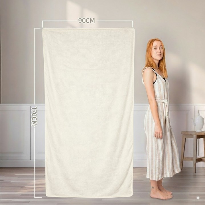 스토리원 11 벌집 특대형 비치타월 타올 바스 목욕 샤워 수건 피크닉 USSAC44