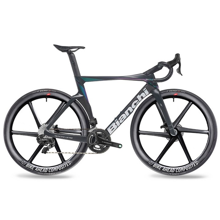 비앙키 올트레 RC 캄파놀로 슈퍼레코드 무선 24단 바이터보 에어로 로드 자전거 하이퍼바이크, XA블랙바이올렛