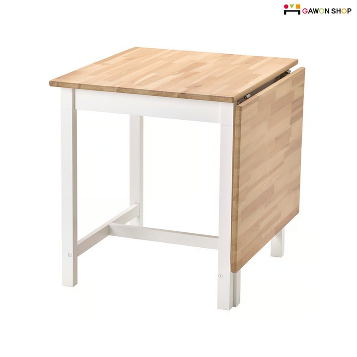 이케아 PINNTORP 24인용 접이식 식탁테이블, 화이트자작나무