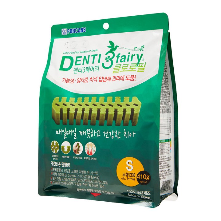 덴티페어리 클로로필 S 410g 1개 포켄스, 단일상품, 1개