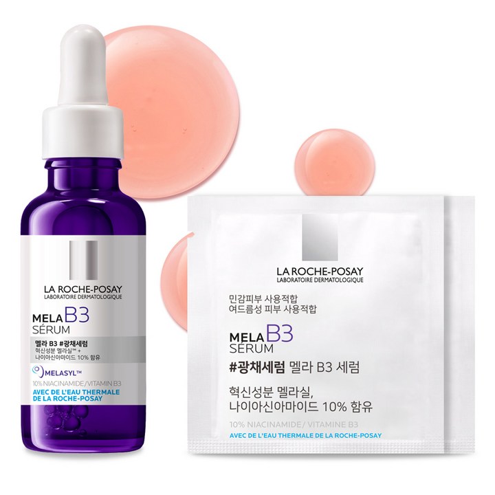 라로슈포제 멜라 B3 세럼 30ml 2ml x 2p 세트, 1세트 라로슈포제 멜라 B3 세럼 30ml 2ml x 2p 세트, 1세트