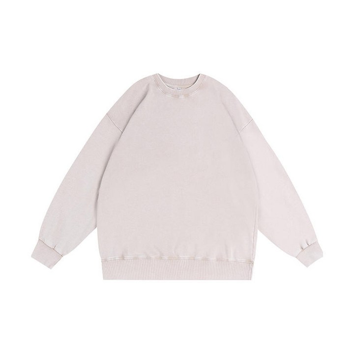 구스카 피그먼티 데미지 맨투맨 사계절 활용도 높은 네츄럴 데일리 맨투맨