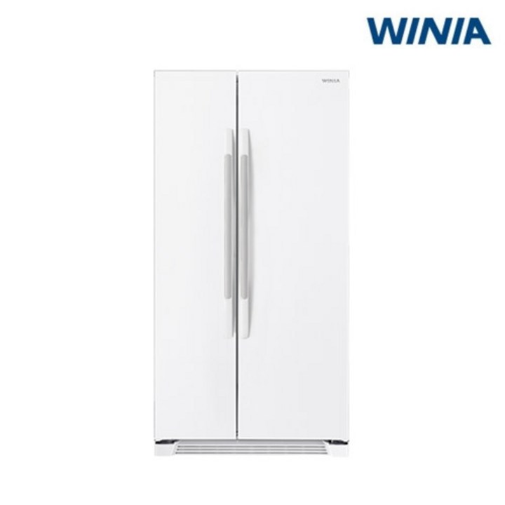삼성비스코프냉장고 [위니아] 양문형 세미 빌트인 냉장고 퓨어화이트 550L 위니아물류 무료설치 / 폐가전무료수거