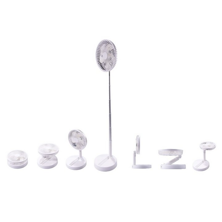 선풍기 무선 접이식 선풍기 저소음 캠핑용 선풍기 24시간 연속사용가능, 화이트 선풍기 무선 접이식 선풍기 저소음 캠핑용 선풍기 24시간 연속사용가능, 화이트
