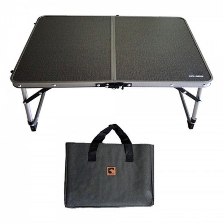캠핑 용품 폴라리스 높이 조절 2단 미니 테이블 캠핑테이블