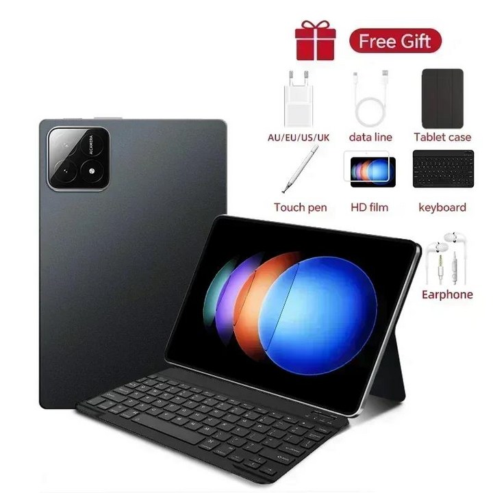 게임용태블릿 2025 오리지널 글로벌 태블릿 PC 패드 7S Pro Snapdragon 8gen2 안드로이드 14 HD 4K 22GB 2TB 5G 듀얼 SIM WIFI GPS