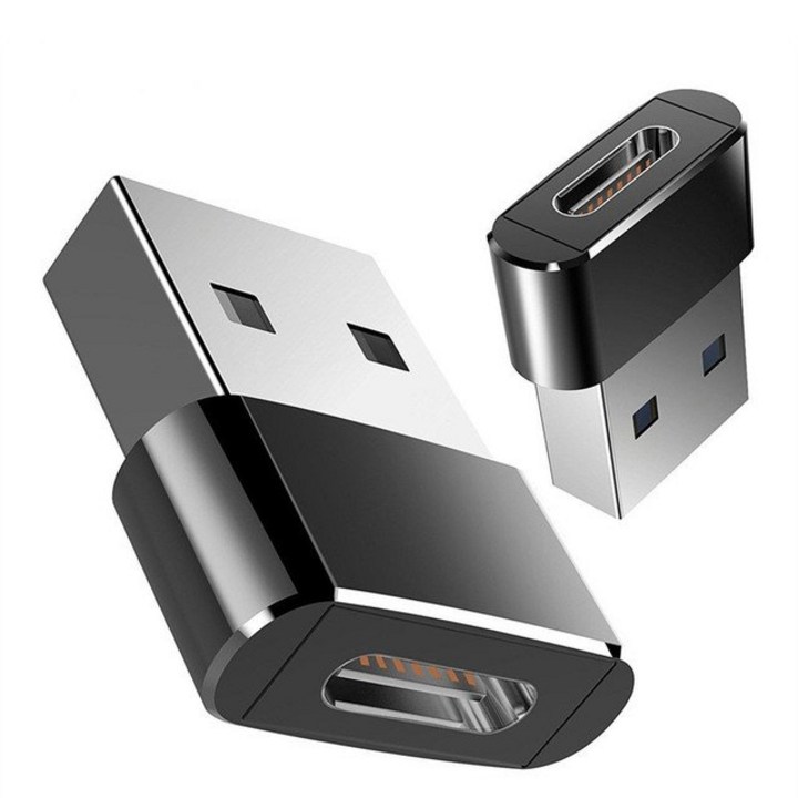 [브라운마켓] usb C타입 커넥터 케이블 변환기 어뎁터 핸드폰 변환젠더, 1개