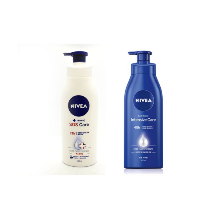 2024 니베아 보습로션 세트 인텐시브400ml SOS케어400ml