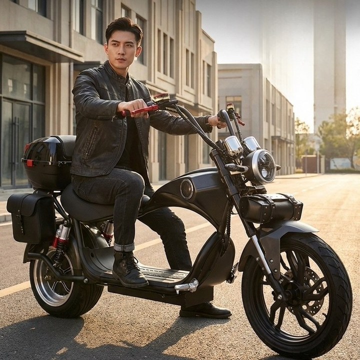 할리 전동 스쿠터 광폭 타이어 2륜 전동 전동킥보드
