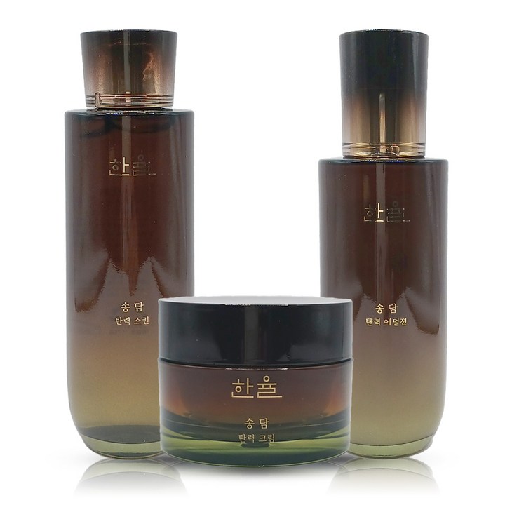 한율 송담 탄력 스킨 150ml  에멀젼 125ml  크림 50ml