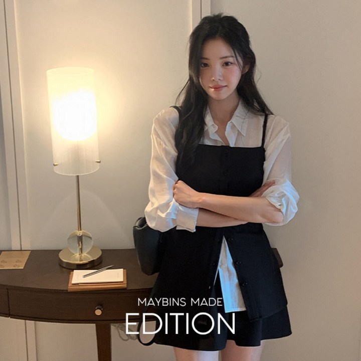 [메이빈스][무료배송/MADE]닐라 뷔스티에&숏 팬츠set(+NEW컬러)