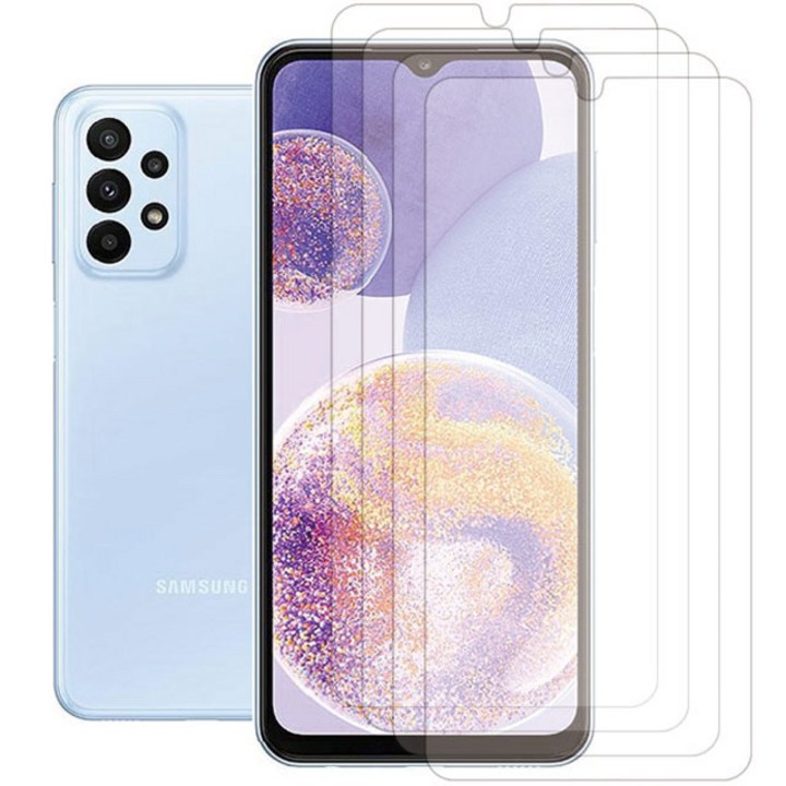 스톤스틸 갤럭시 A23 방탄 강화 유리 액정 보호 필름 a235 4매