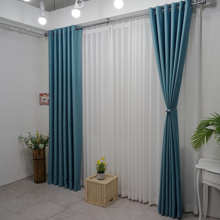 휴인 녹턴 암막 커튼 커텐 주문 맞춤제작 거실 창문 자체제작 국내생산 햇빛 창문 가리개 아일렛 핀