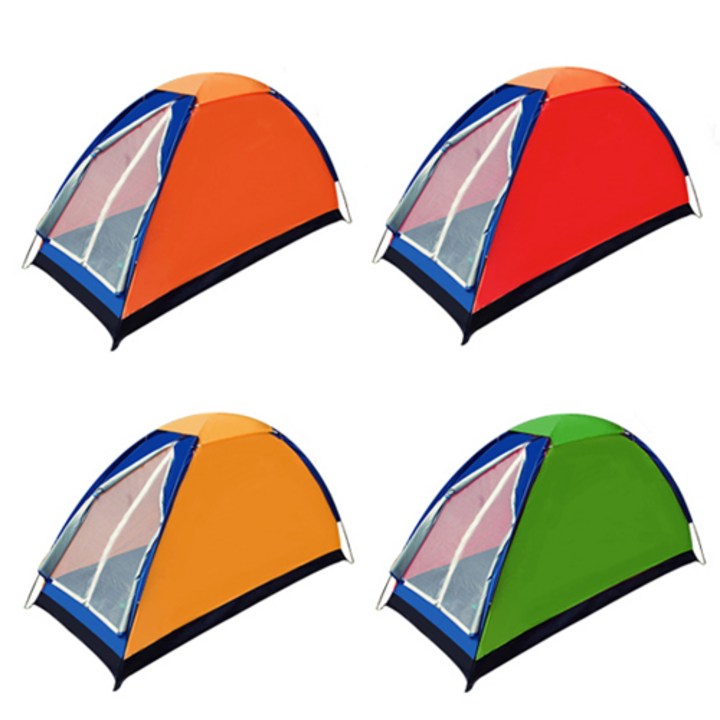 스마일굿 1인용 텐트, 색상랜덤, 1인용