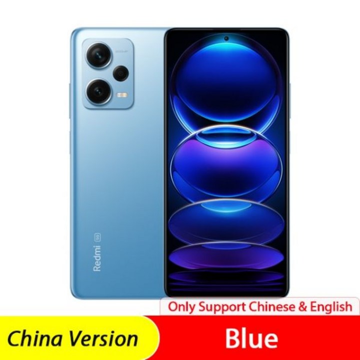 샤오미-홍미 노트 12 프로 + 플러스 스마트폰, 글로벌 ROM, 치수 1080, 200MP 트리플 카메라, NFC, 5000mAh 배터리, 120W 고속 충전, CN ROM Blue