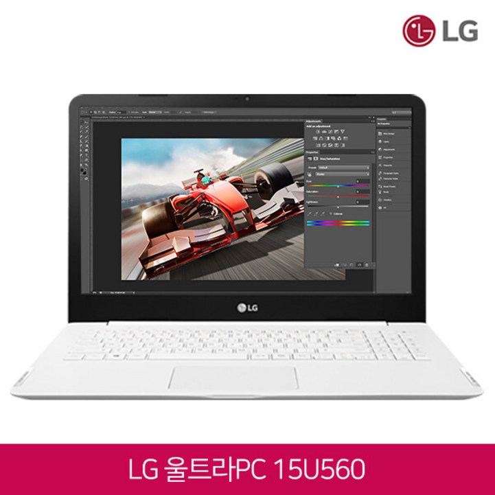 LG전자 울트라북 화이트 15U560 코어i5 램8GB SSD256GB 윈10 탑재, 15U560, WIN10 Home, 8GB, 256GB, 코어i5 6200U, 화이트