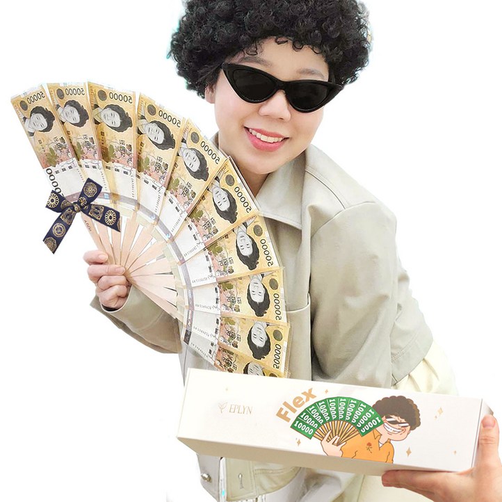 이플린 돈부채 1분완성 선물상자 리본 풀패키지 선물 세트