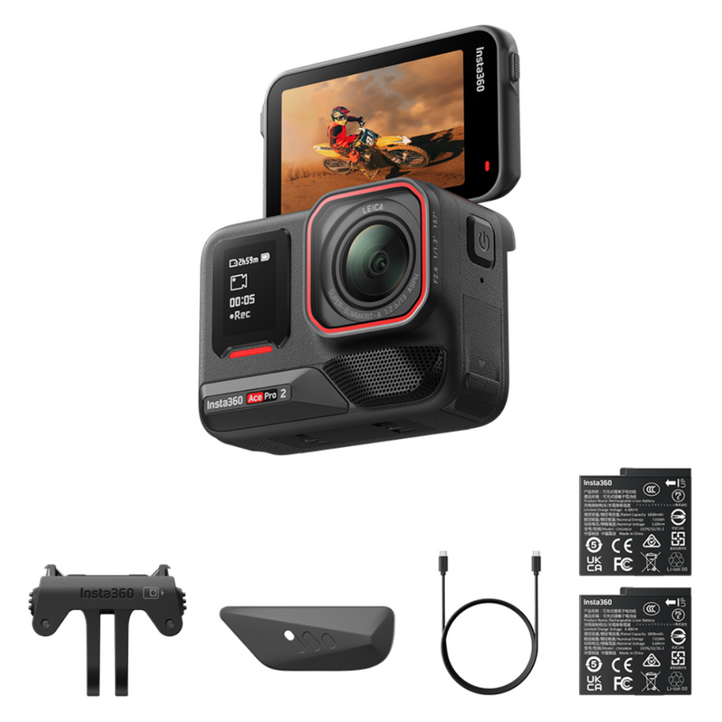 인스타360 듀얼 배터리 액션 카메라 Ace Pro 2 인스타360 듀얼 배터리 액션 카메라 Ace Pro 2
