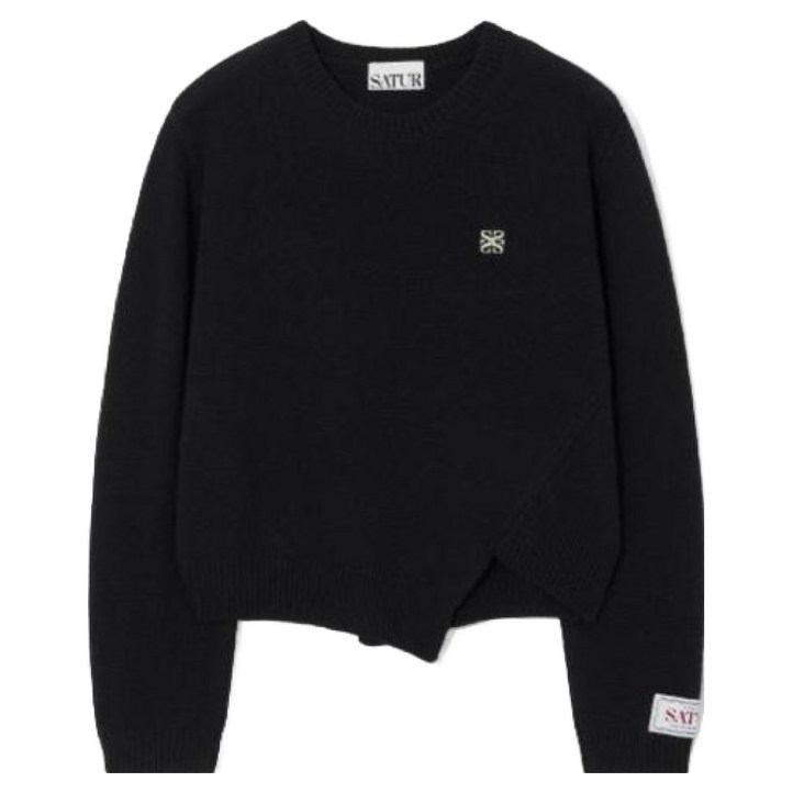 세터 남녀공용 더블린 언발란스 캐시미어 블렌드 니트