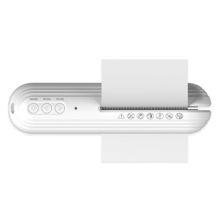 아이리버 무선 핸디 휴대용 자동 세단기, IFCHS1200, 화이트