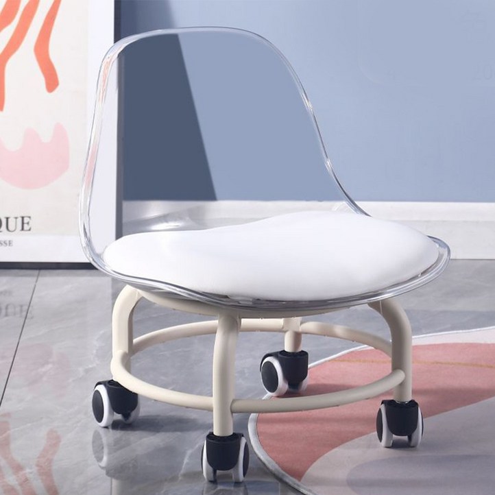 우이지아 투명 앉은뱅이 회전 요추 의자