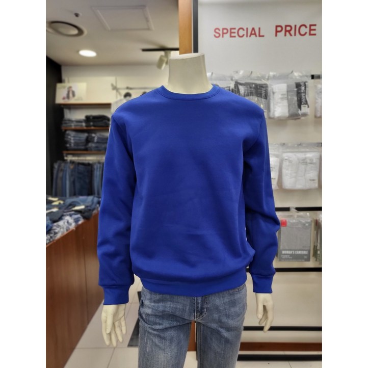 뱅뱅 겨울 특가 남녀 공용 데일리 무지 기모 맨투맨8color