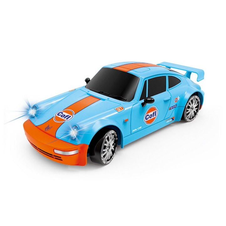 UB 120 정밀 드리프트 RC카 4WD 자동차 레이싱 시뮬레이션 원격제어, 블루, 1개