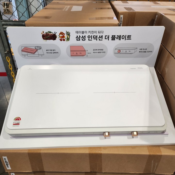 삼성 더 플레이트 2구 인덕션 NZ62DG300CFW 화이트 삼성 더 플레이트 2구 인덕션 NZ62DG300CFW 화이트