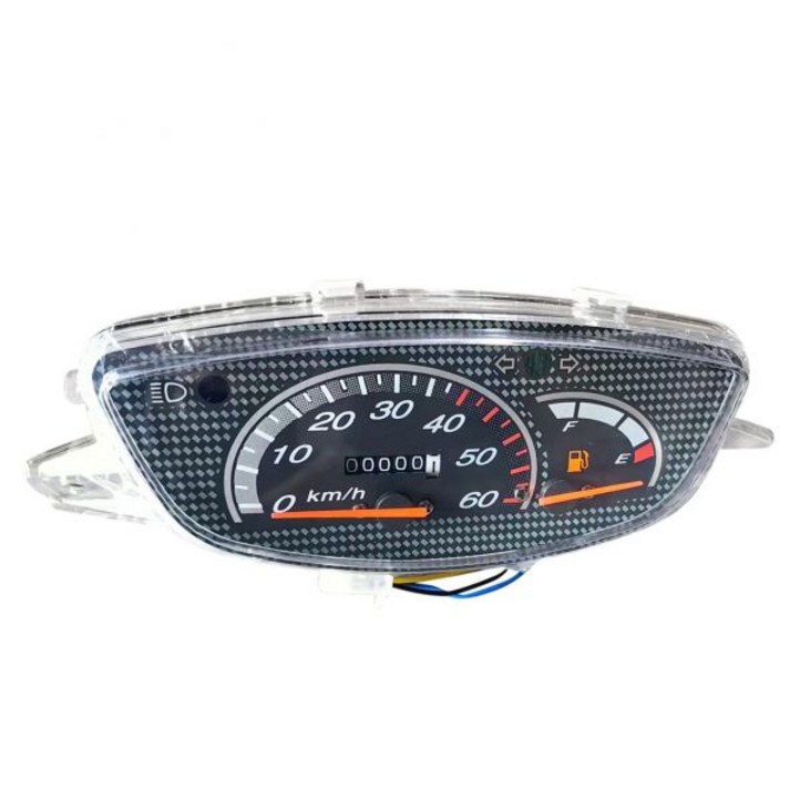 중국 GY6 4행정 엔진 125CC 150CC 스쿠터 모페즈 벤텡과 호환되는 민호 모터사이클 속도계