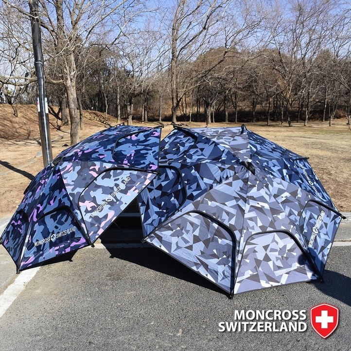 몽크로스 파라솔 다크밀리터리 52인치, 핑크밀리터리