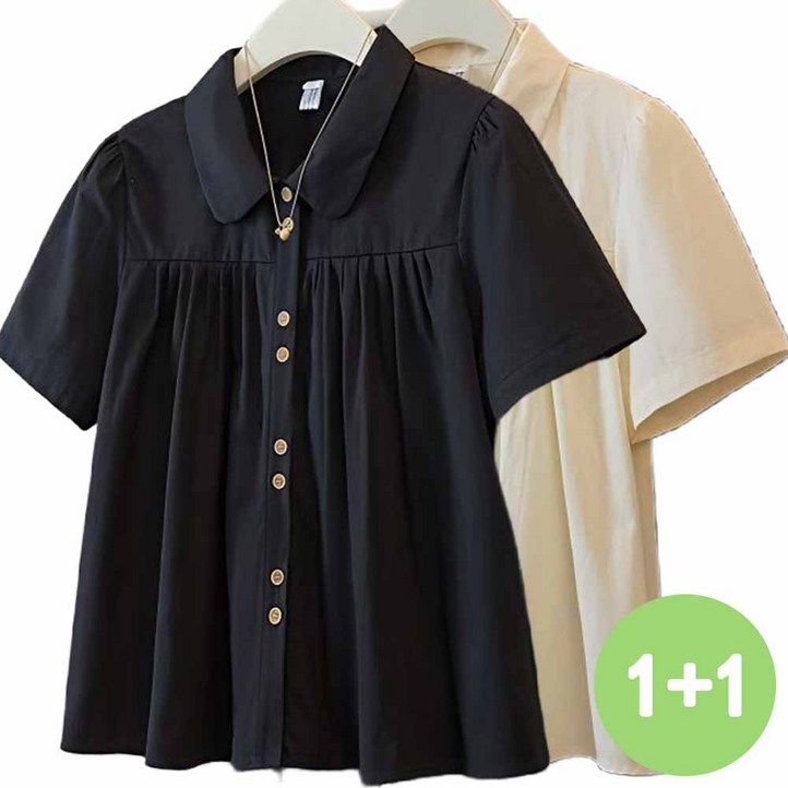 11 여름 여성 반팔티  반팔 티셔츠  블라우스  반팔셔츠 여름셔츠  ZFY5895