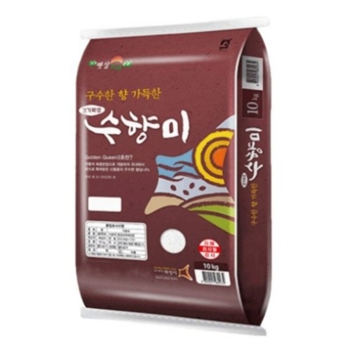 2024년산 골드퀸 3호 수향미 10kg 구수한 누룽지 향기의 경기미 화성쌀, 1개, 10kg