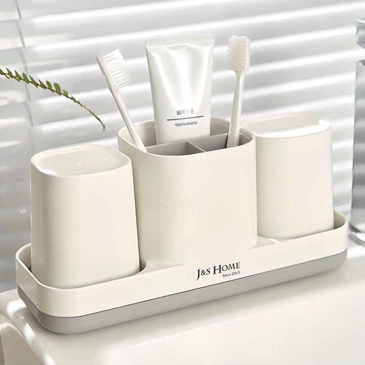 나이스나 호텔식 고급형 양치컵 치솔거치대 세트 ETC48