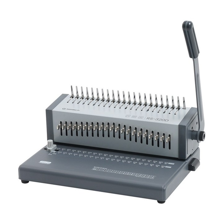 플라스틱링 제본기 20공 21공 천공 조절 ProBind RS320D