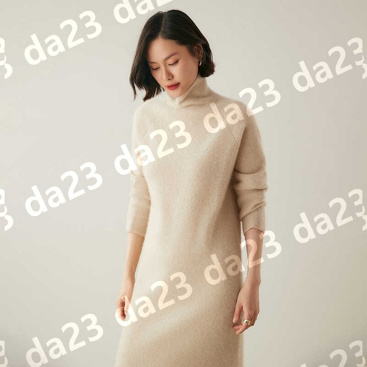 CASHMERE 100 캐시미어 터틀넥 롱니트 원피스 4컬러 CASHMERE 100 캐시미어 터틀넥 롱니트 원피스 4컬러