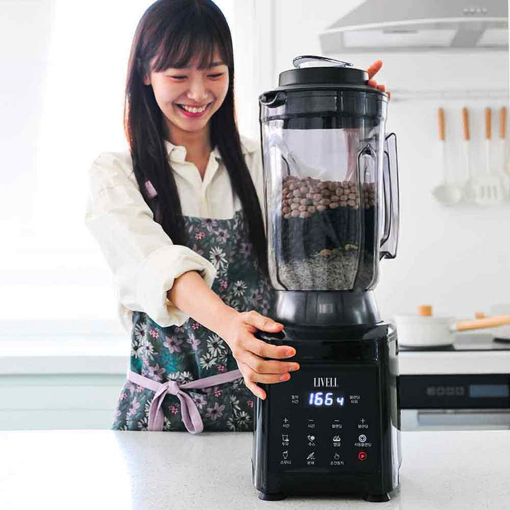 LIVELL 더쎈 대형 믹서기 대용량 카페 업소용 4리터 LIVELL 더쎈 대형 믹서기 대용량 카페 업소용 4리터